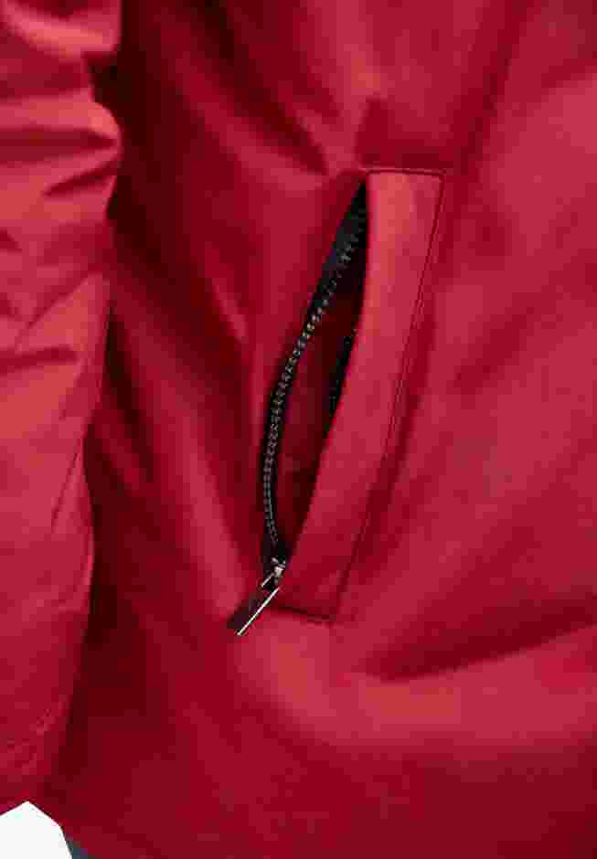 Arctic Down Parka with Detachable Hood and Insulated Cuffs image number 4