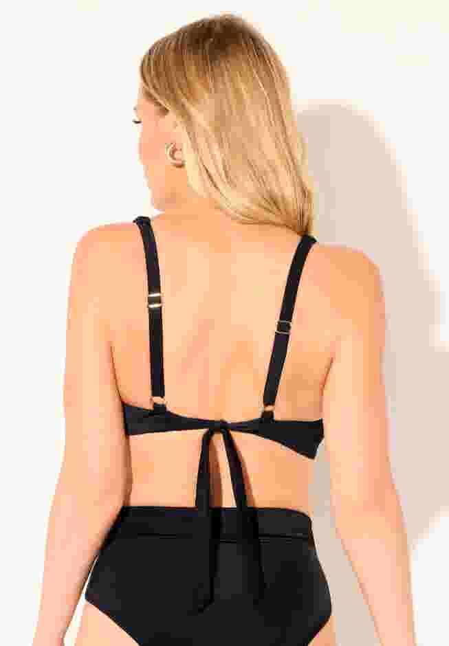 Plunging Triangle Bikini Top image number 1
