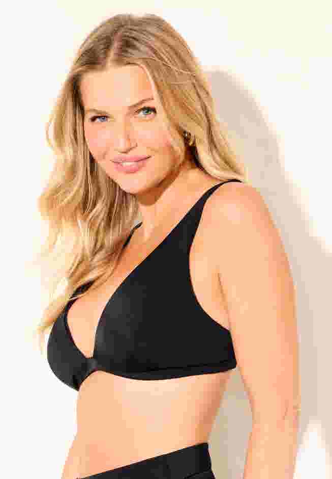 Plunging Triangle Bikini Top image number 2
