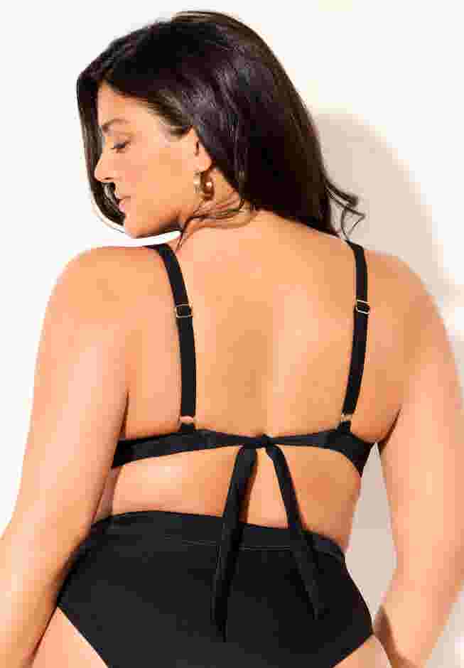 Plunging Triangle Bikini Top image number 5