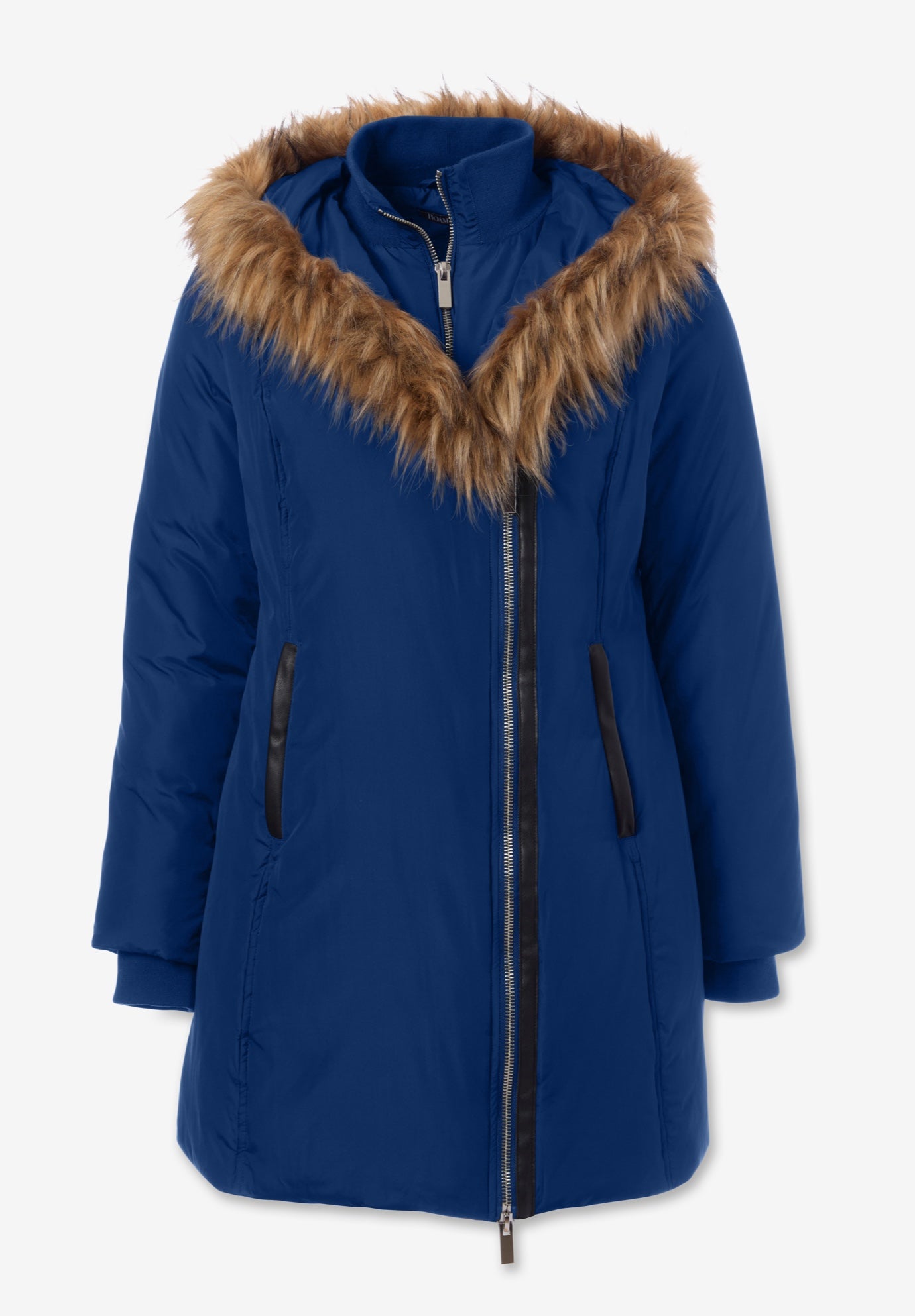 Plus Size Double Layer Puffer Coat image number 4