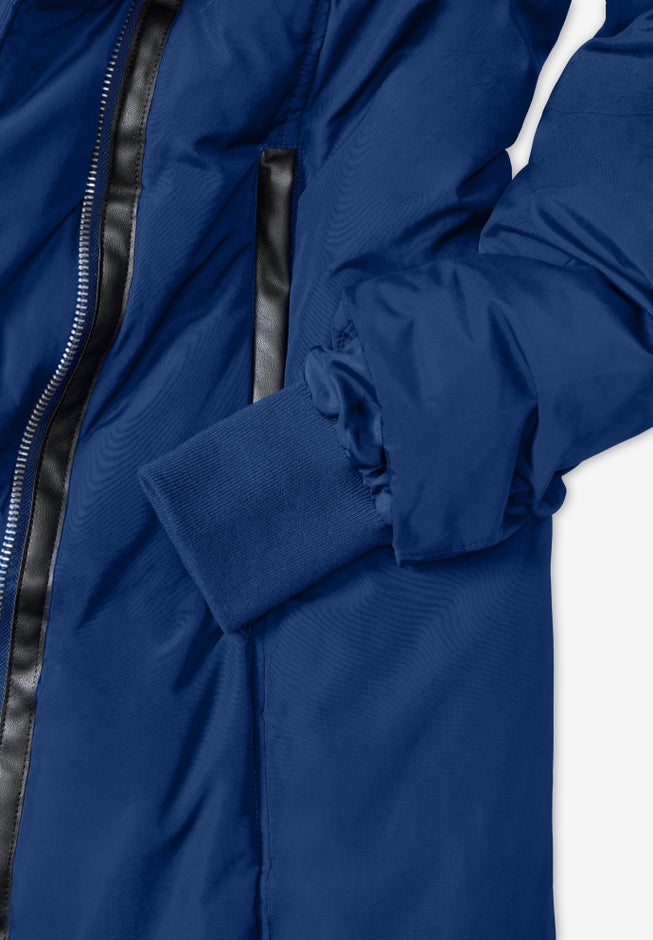 Plus Size Double Layer Puffer Coat image number 5