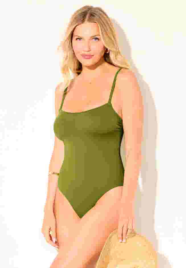 Tank One Piece Swimsuit image number 3