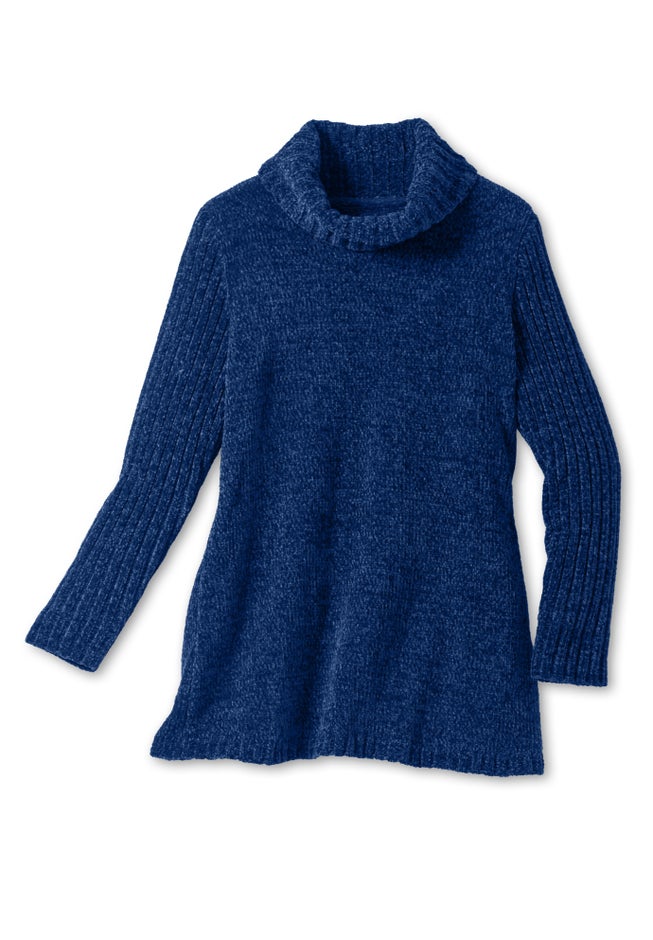 Chenille Cowlneck Sweater image number 1