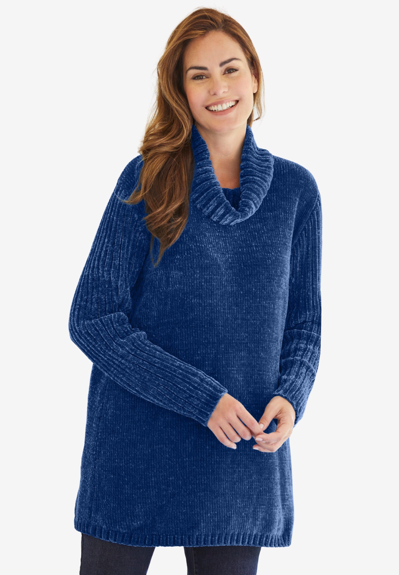 Chenille Cowlneck Sweater image number 0