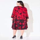 Modern Floral Jacket & Dress Duet image number null