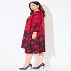 Modern Floral Jacket & Dress Duet image number null