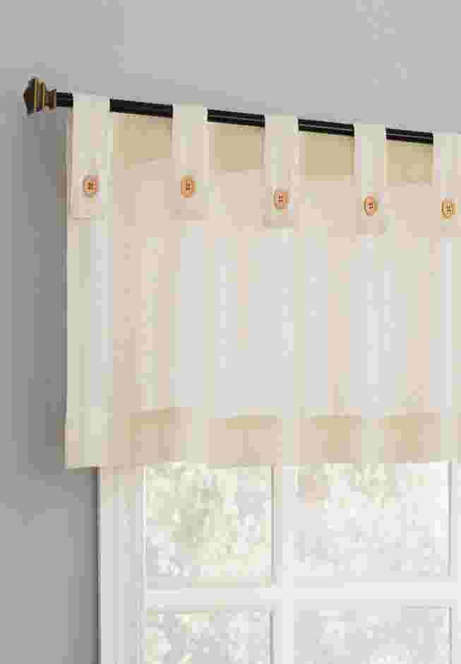 Wythe Tiered Pair Valance Collection image number 2