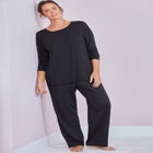 Zoey Ribbed Long Sleeve Shirt image number null