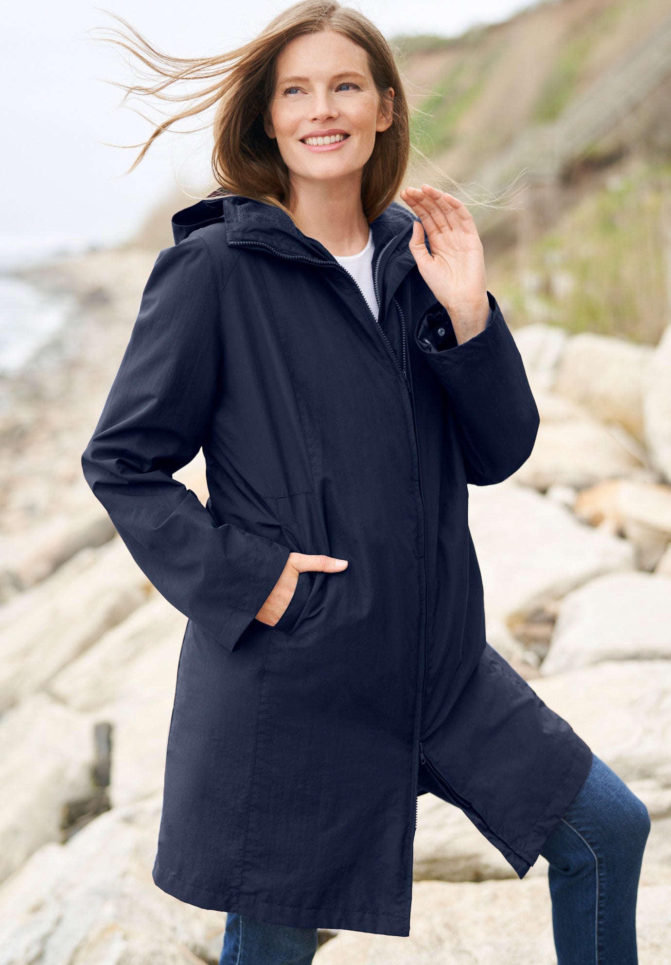 3-in-1 Hooded Taslon&reg; Jacket image number 1