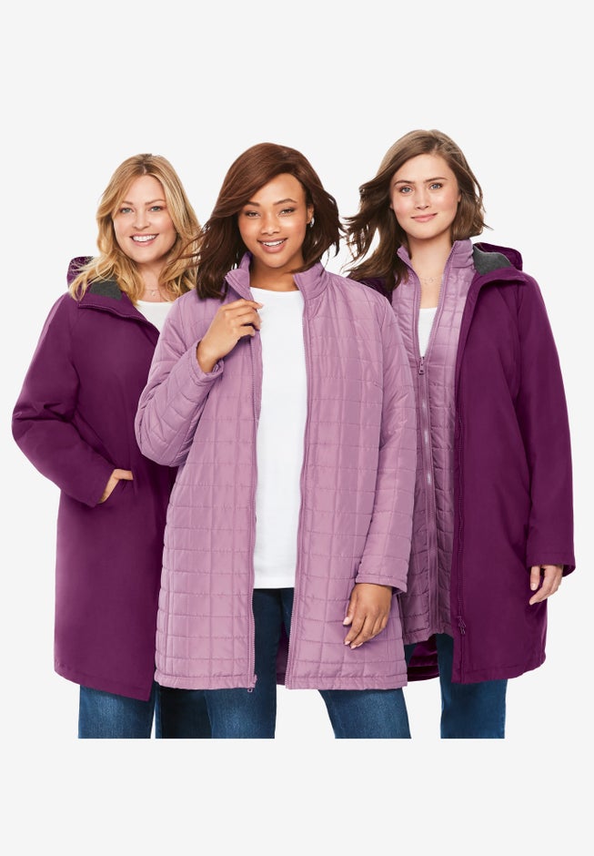 3-in-1 Hooded Taslon® Jacket image number 5