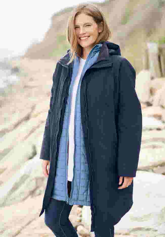 3-in-1 Hooded Taslon® Jacket image number 0
