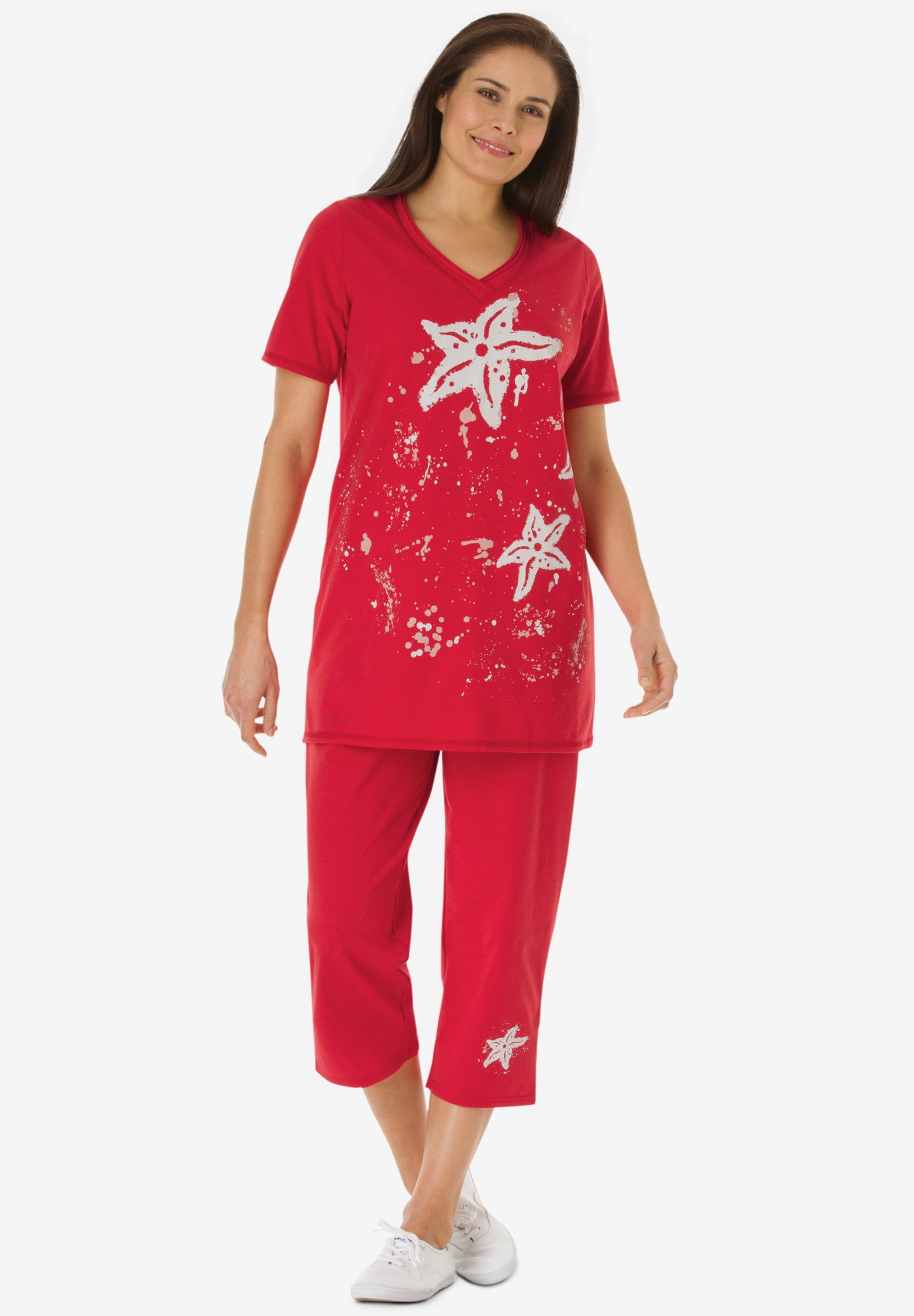 Starfish Tee and Capri Set image number 0