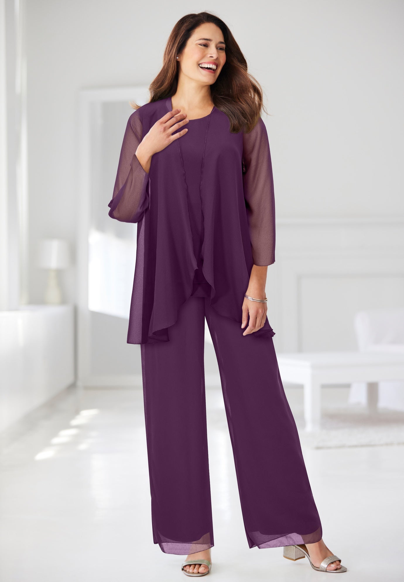 3-Piece Cascade Pant Set image number 0