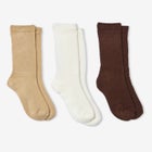 Diabetic Ultra Plush Crew Socks 3-Pack image number null
