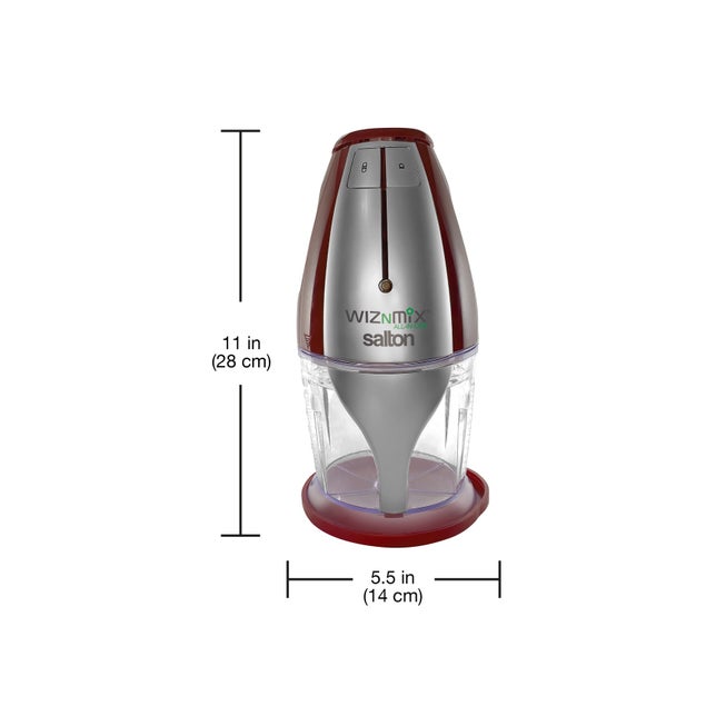Salton® Wiz n Mix All-in-One Food Processor, Chopper & Blender image number null