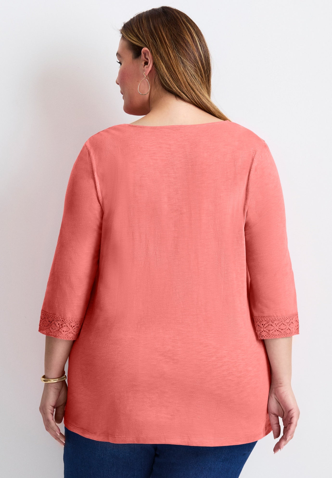 Crochet Trim Tunic image number 1