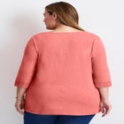 Crochet Trim Tunic image number null