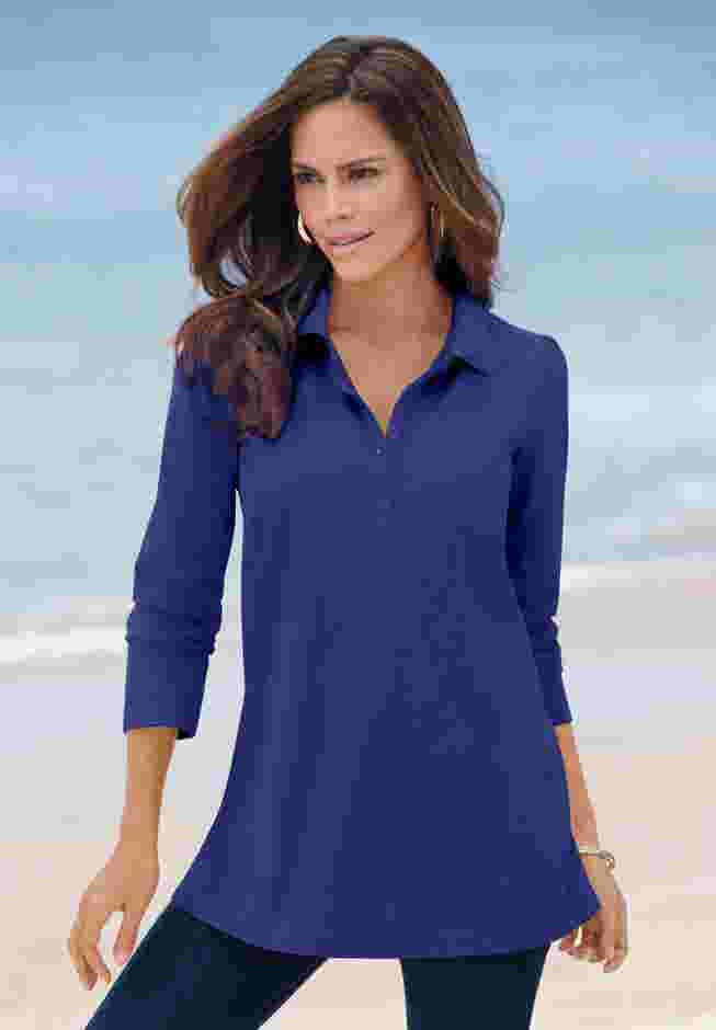 Long Sleeve Polo Ultimate Tee image number 1