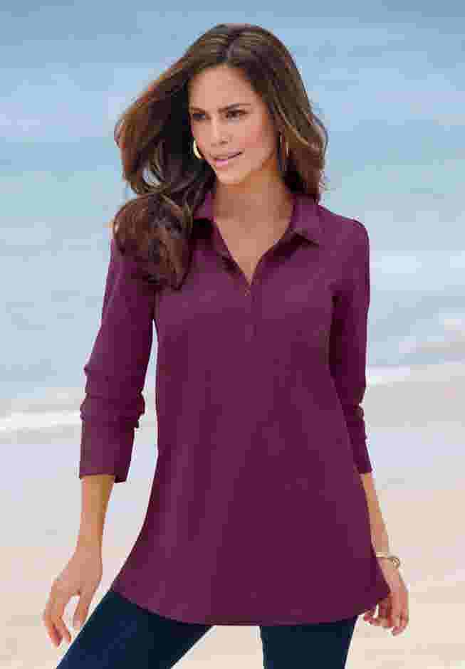 Long Sleeve Polo Ultimate Tee image number 2