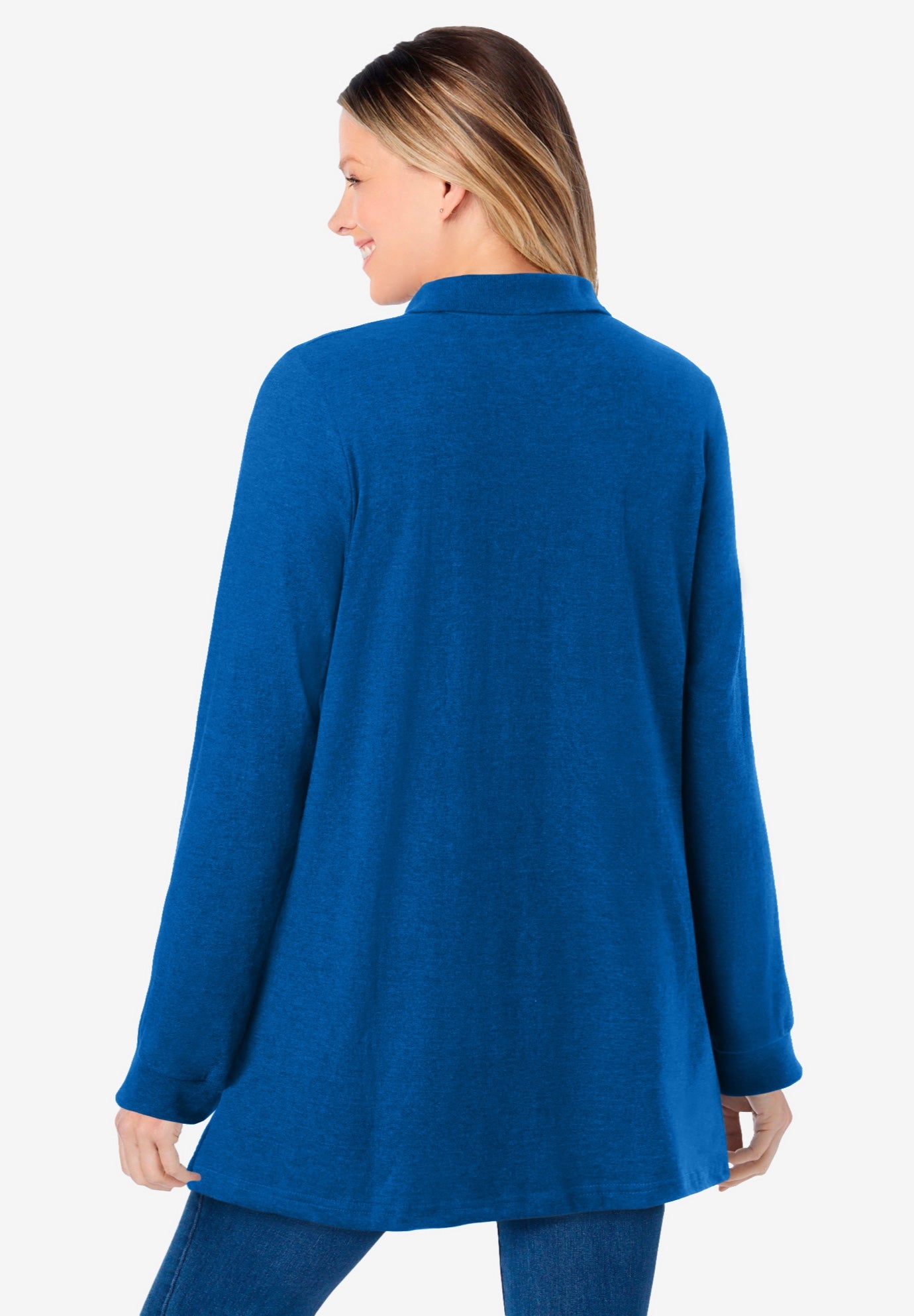 Long-Sleeve Polo Shirt image number 1