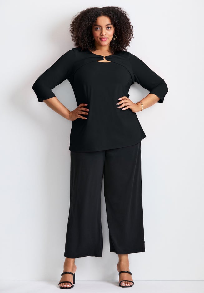 Knot Front Keyhole Top image number 3