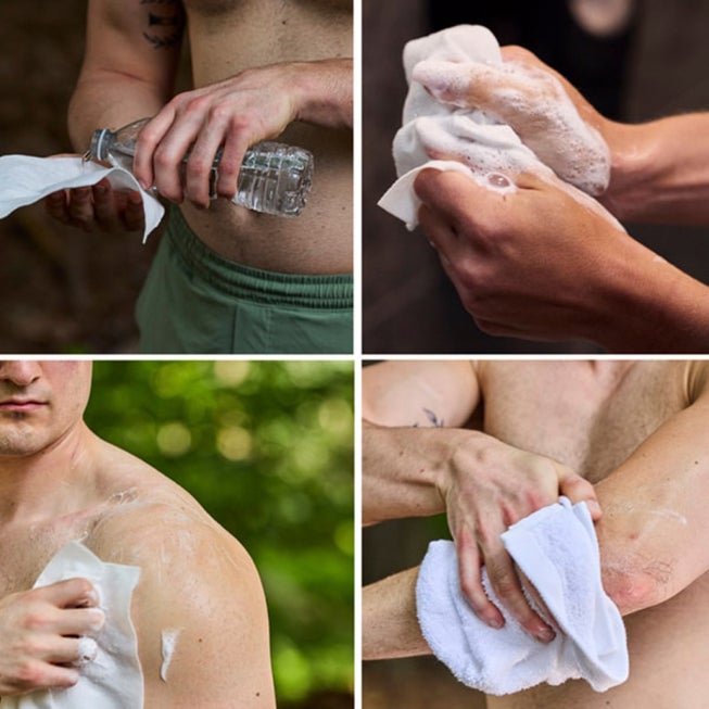 Skunky® Rinse Free Bathing Wipes, Set of 2 image number 1