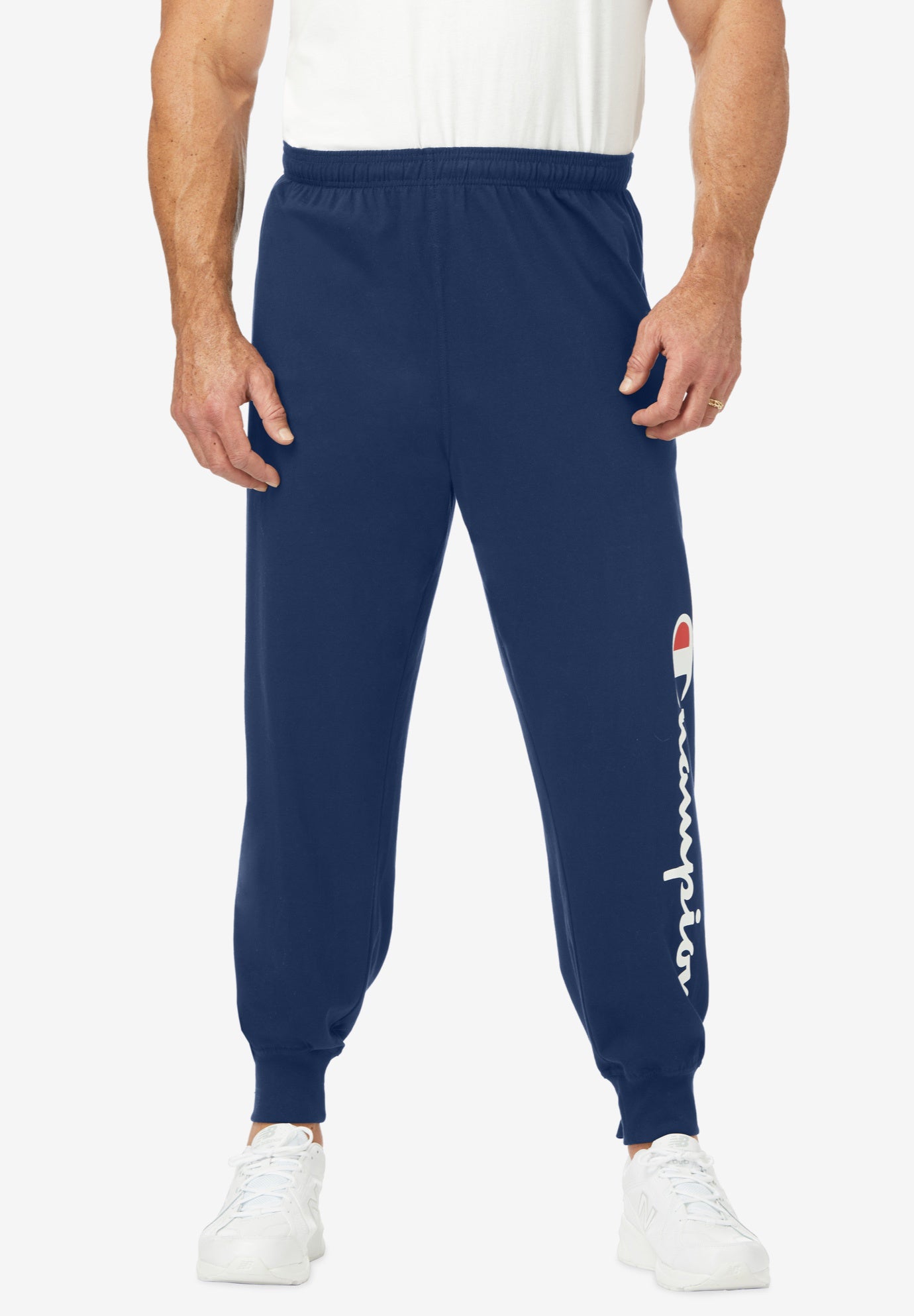 Champion&reg; Jersey Logo Jogger image number 0