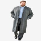 Wool-Blend Long Overcoat image number null