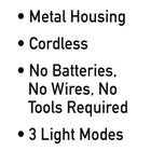 Sensorbrite&trade; Slimbeam + Under Cabinet With Charging Dock, Pack of 2 image number null