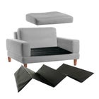 Adjustable Cushion Support Seat Savers, Recliner image number null