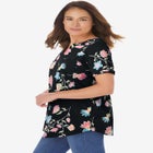 Notch-Neck Pocket Tee image number null