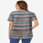 Notch-Neck Pocket Tee image number null