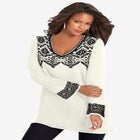 Fit And Flare Tunic Sweater image number null