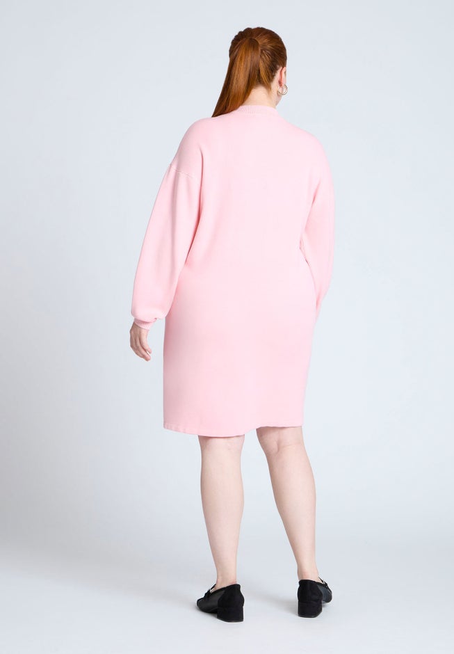Heart Intarsia Mini Dress image number 1