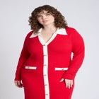 Sweetheart Sweater Dress image number null