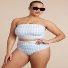 Strapless Tankini image number null