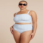 Strapless Tankini image number null