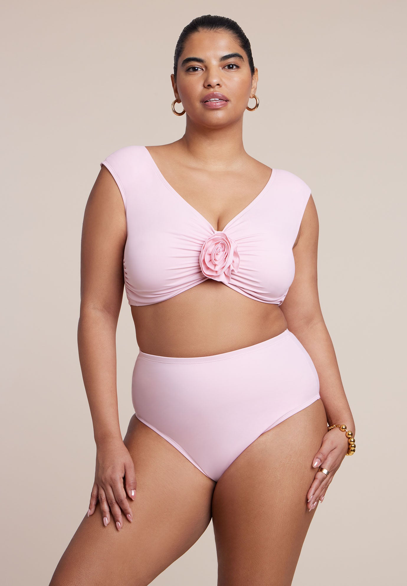 High Waisted Bikini Bottom image number 3