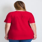 Smocked Squareneck Top image number null