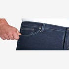 Straight-Fit Stretch 5-Pocket Jeans image number null