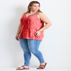 Lace Yoke Detail Tank image number 2