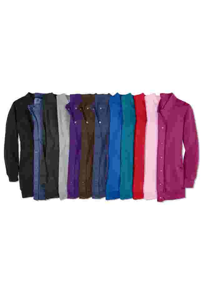 Fleece Baseball Jacket image number 4