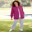 Fleece Baseball Jacket image number null