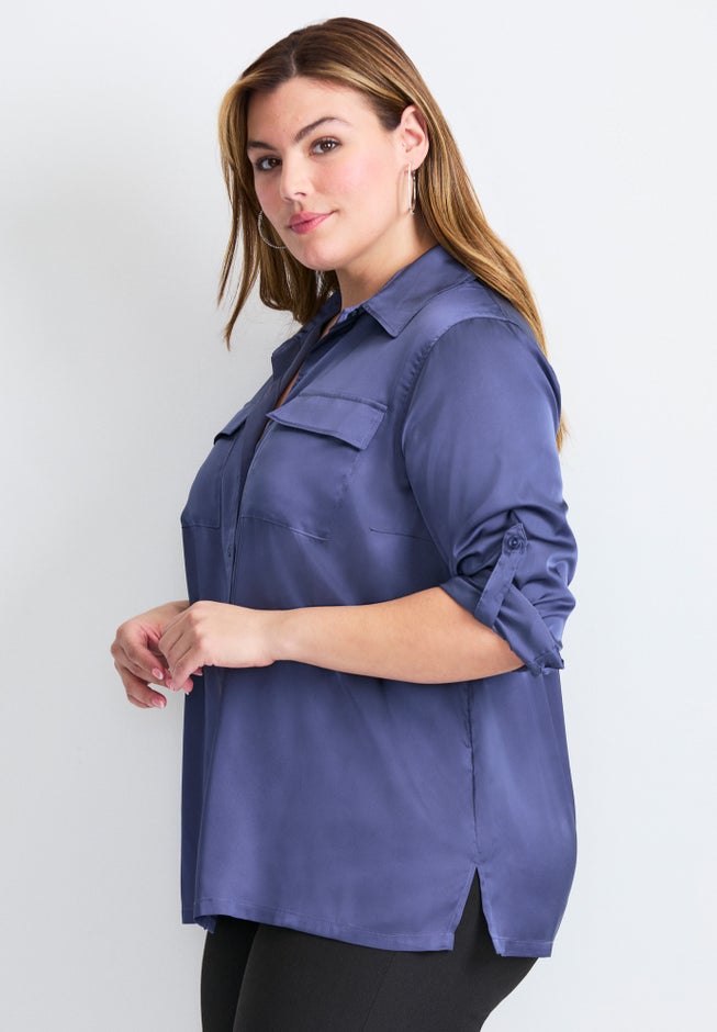 Sateen Utility Shirt image number 2