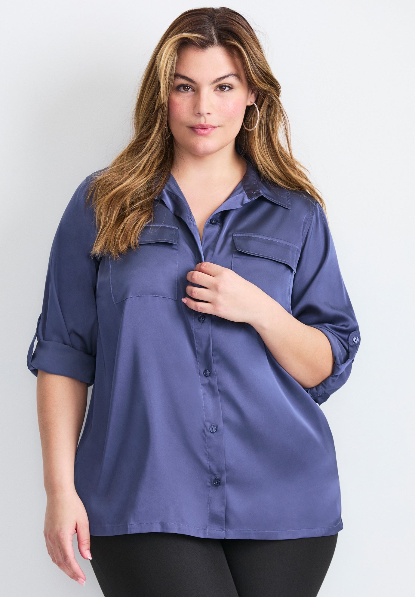 Sateen Utility Shirt image number 3