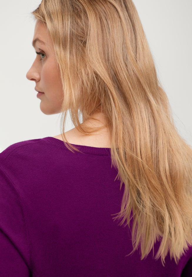 V-Neck Sweater Tunic image number 3