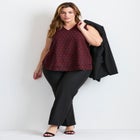 Sleeveless Double Layer Swing Tank image number 3