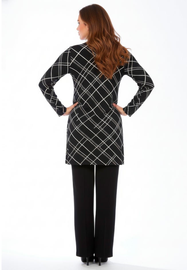Everyday Stretch Knit Open Front Cardigan image number 1