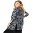 Everyday Stretch Knit Open Front Cardigan image number null